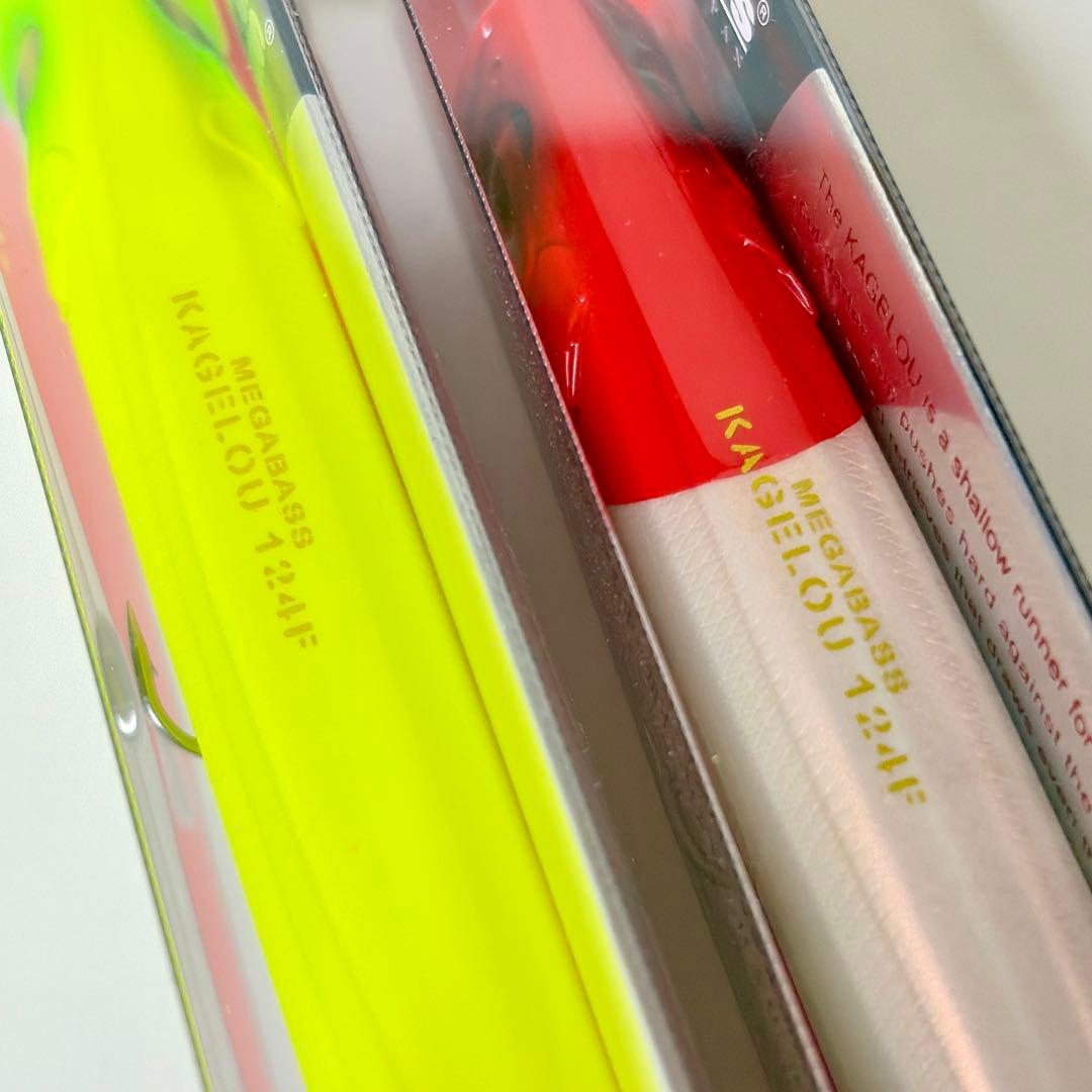 メガバス カゲロウ 124F 2個セット チャート sp-c