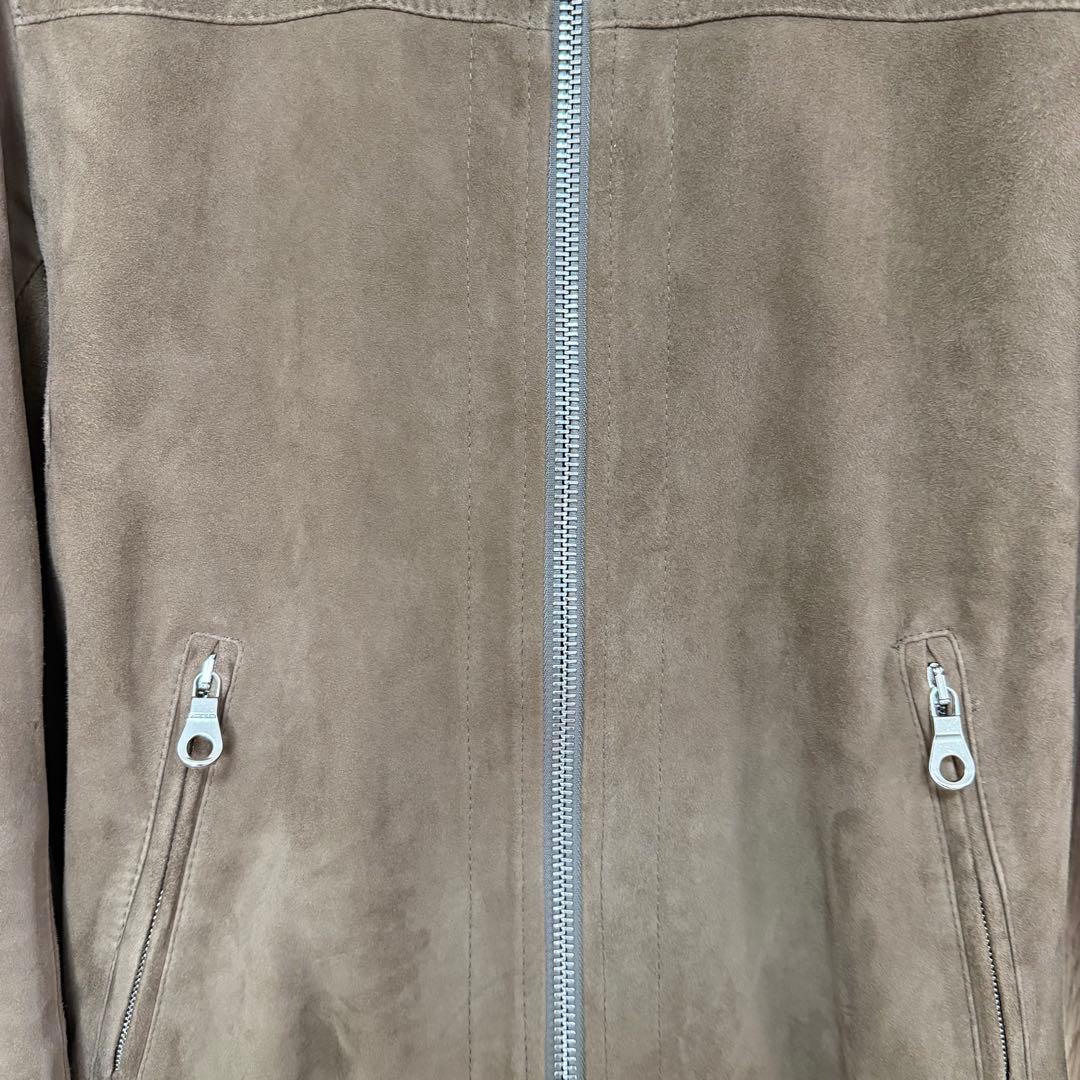 【３月７日限定価格】Cinquanta チンクアンタ スエード レザージャケット