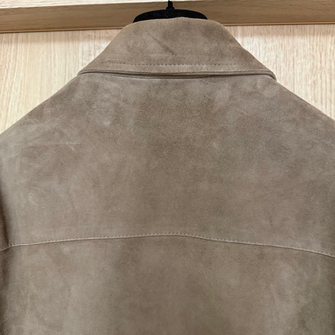 【３月７日限定価格】Cinquanta チンクアンタ スエード レザージャケット