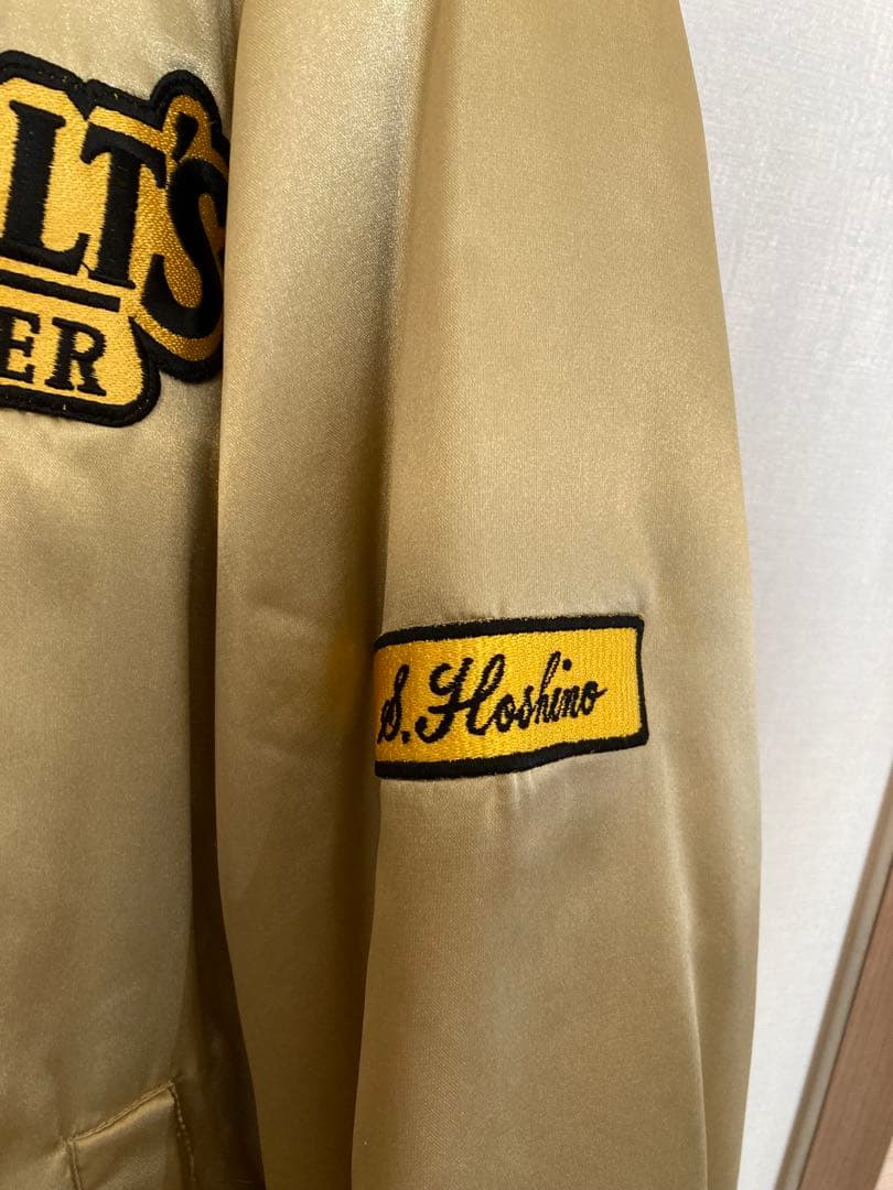 MALT'S ストライプ ボンバージャケット