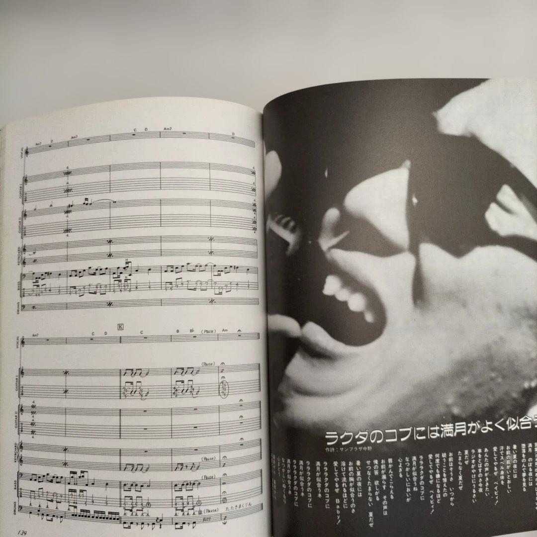 爆風スランプBAKUFU-SLUMP バンドスコア 3冊 「楽」「ジャングル」他