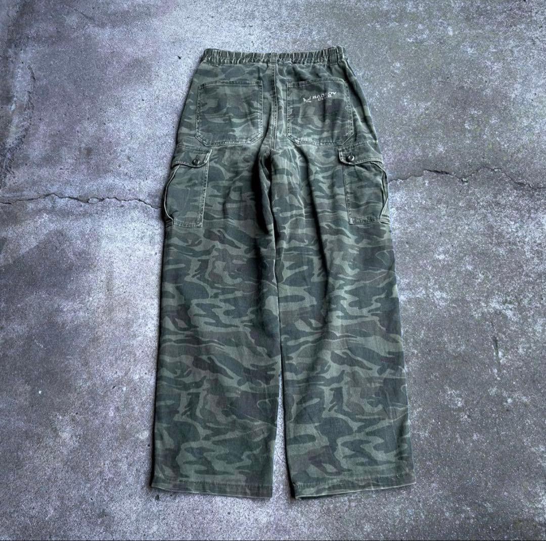 00's Archive BADBOY カモフラ ワイドカーゴパンツ Y2K