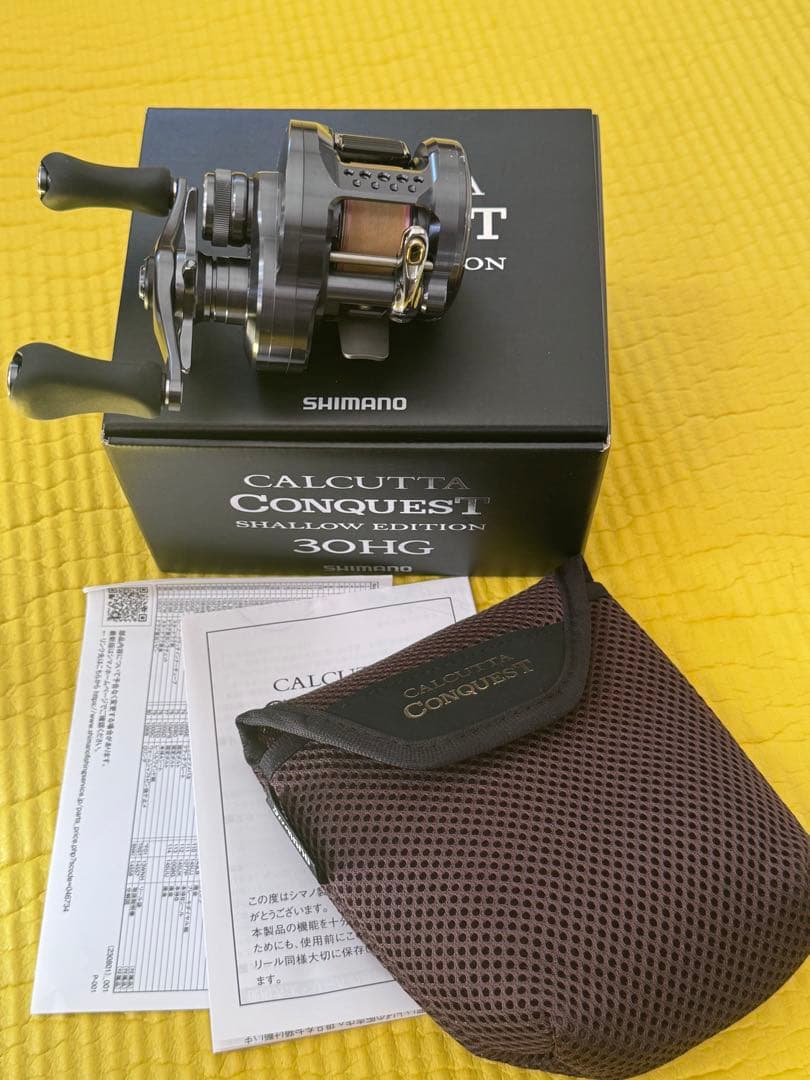 リール CALCUTTA CONQUEST SHALLOW EDITION 30HG