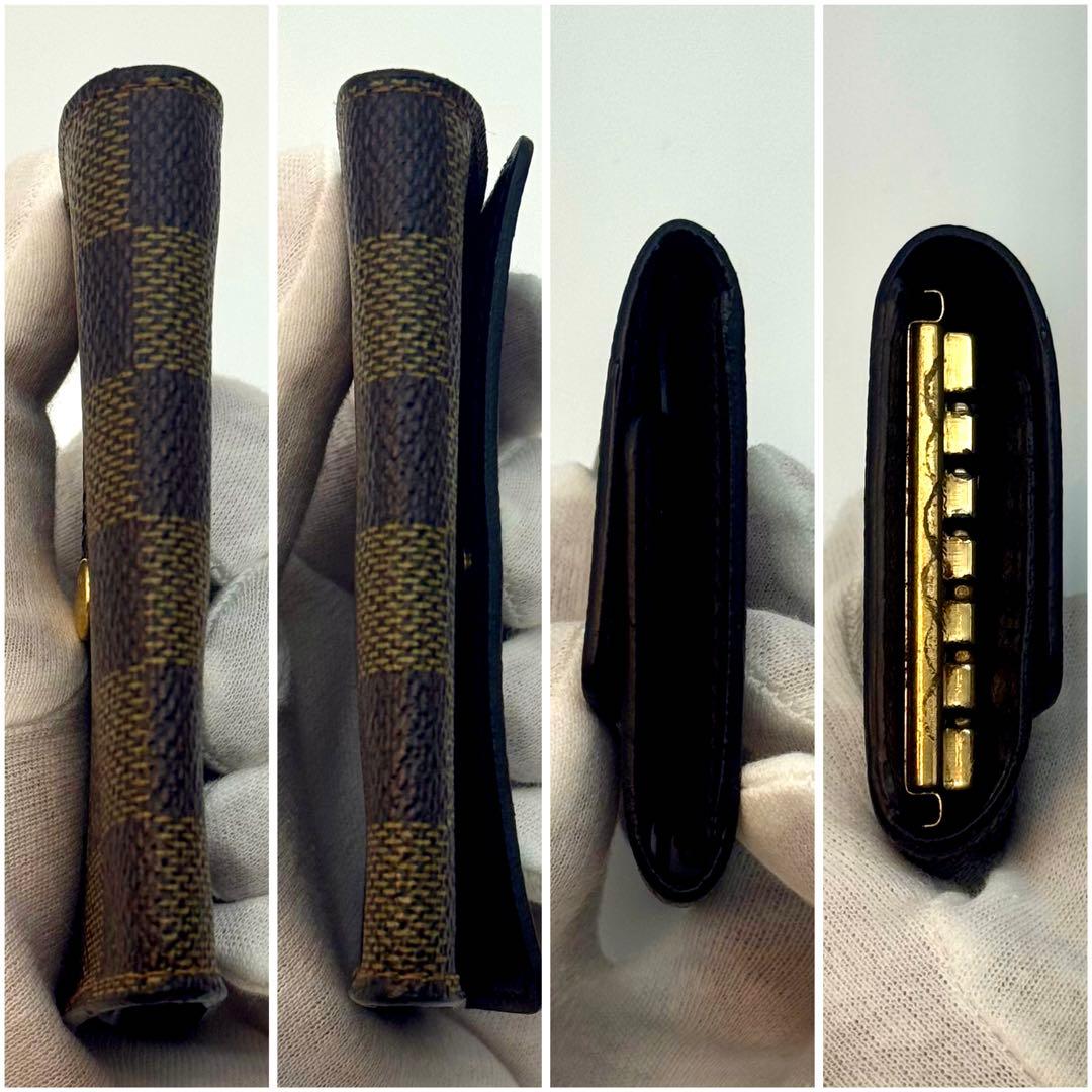 【美品】 ルイヴィトン ダミエ ミュルティクレ6 キーケース