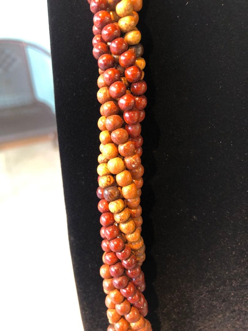 ハワイアンレイ　シードレイ　アンティークレイ