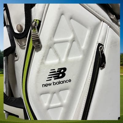 new balance ニューバランス キャディバッグ ホワイト 4分割
