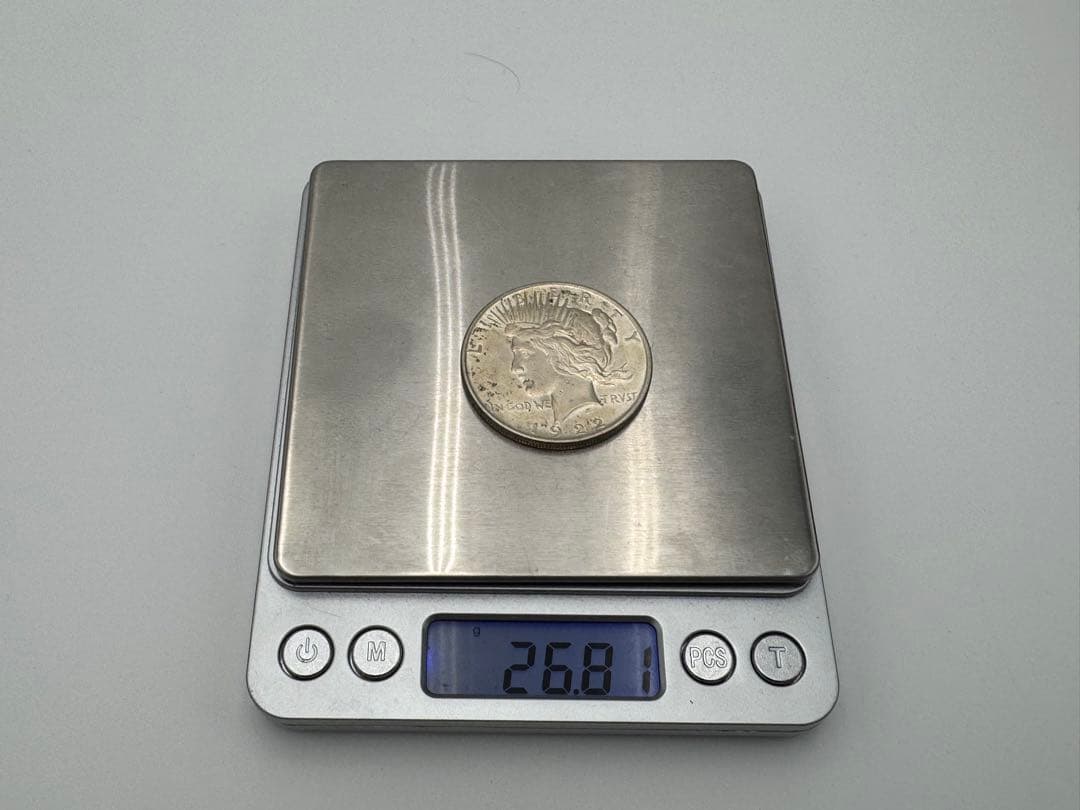 アメリカ 1ドル銀貨　ピースダラー　1922年