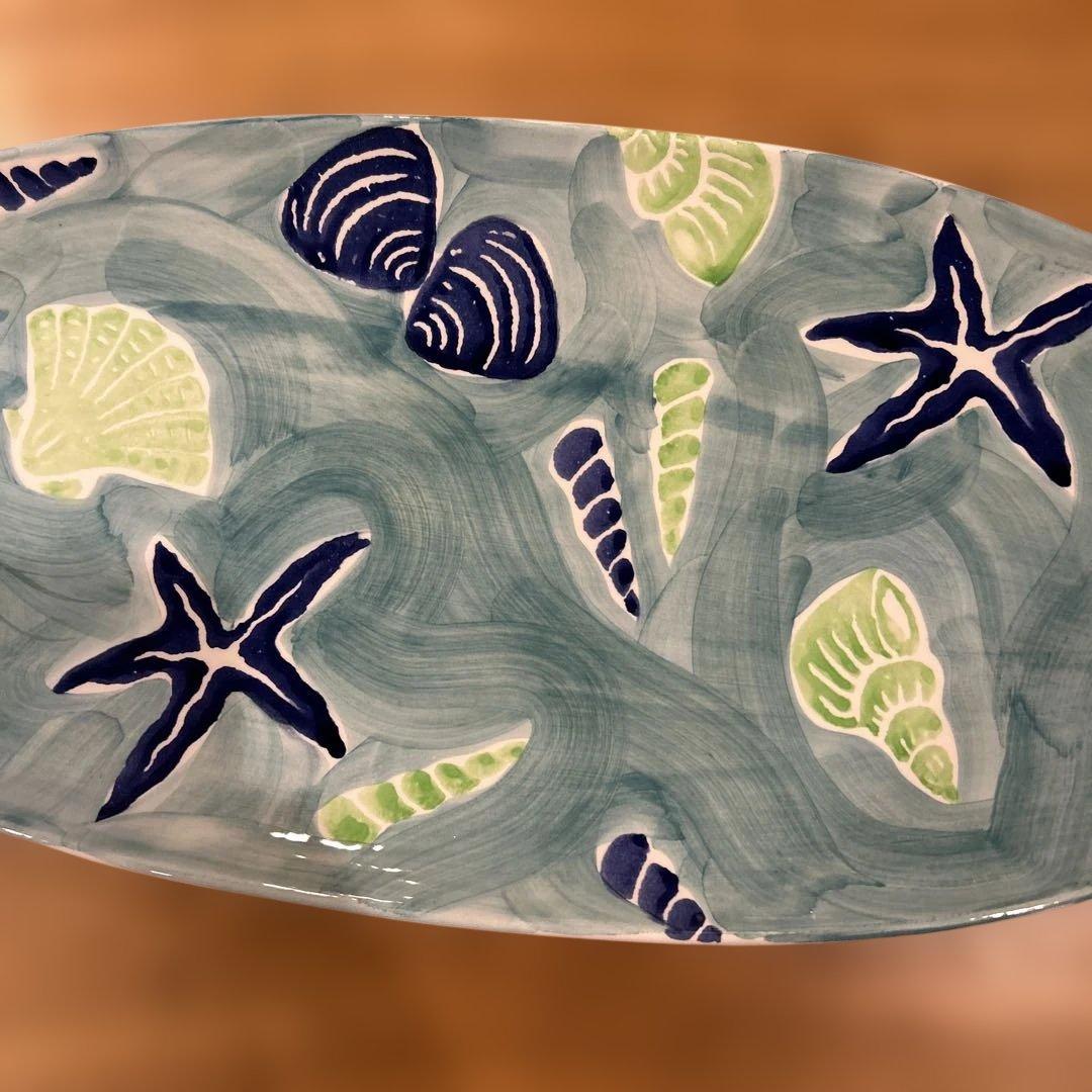 イタリア製　Demain ドマン　ペッシェ皿　大皿　希少