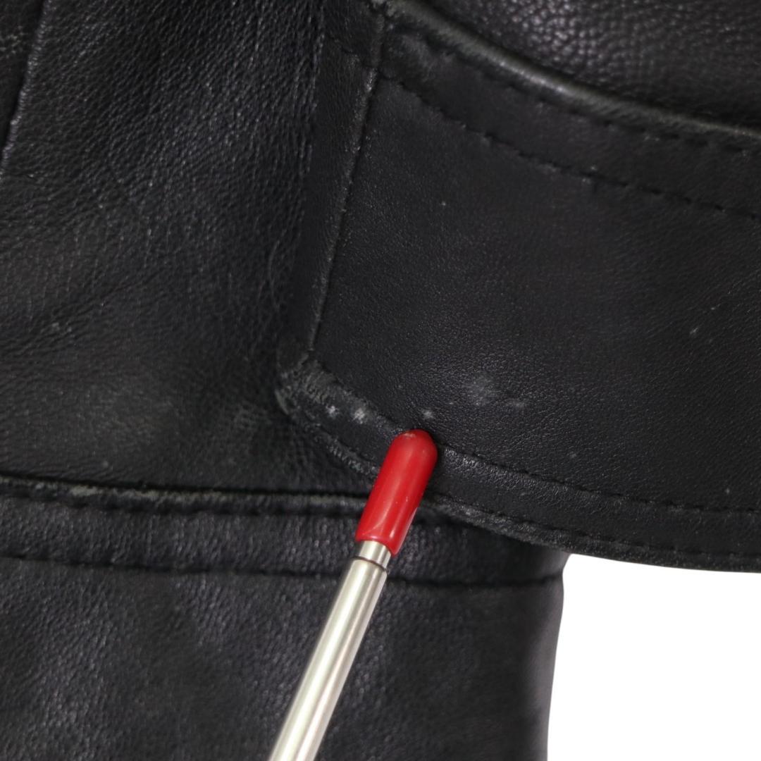 セマンティックデザイン ライダースジャケット ラム革