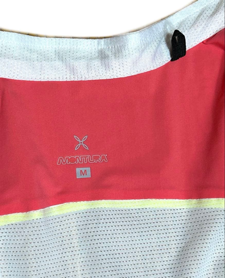 MONTURAサイクリングジャージ　反射材付き、後ろポケット付き　Mサイズ
