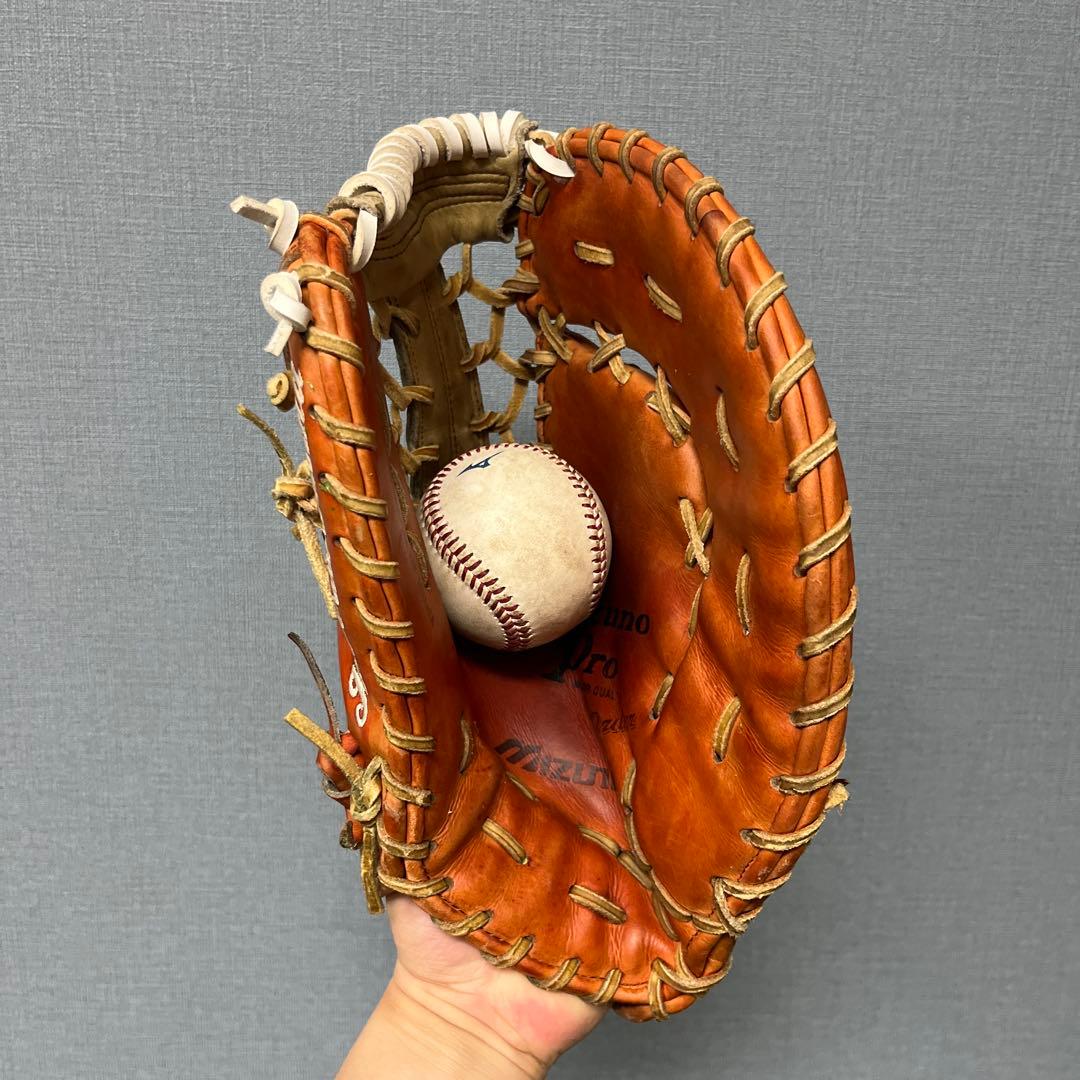 1068 ミズノプロ キップレザー ビッグM 硬式 ファーストミット