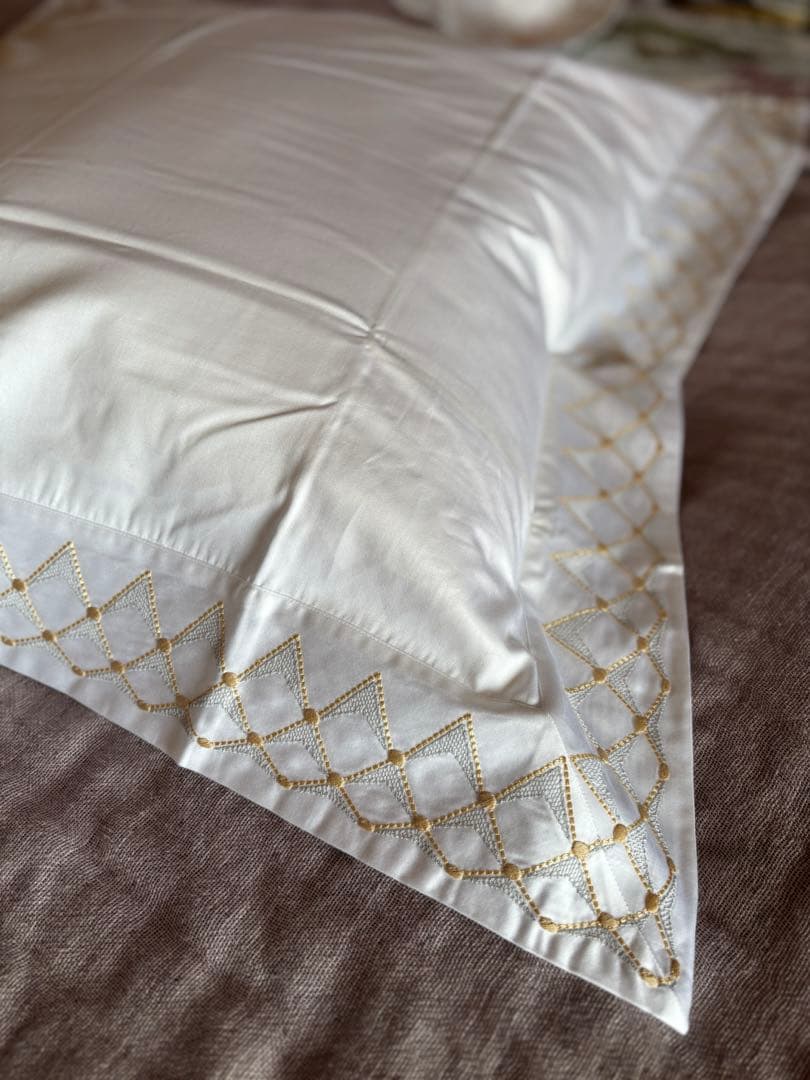 【未使用】Yves Delorme 65✖️65 cmピローケース