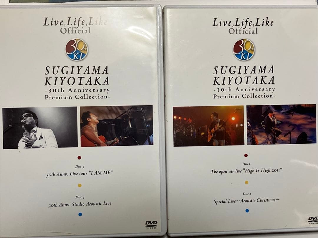 杉山清貴 Live, Life, Like 30周年プレミアムコレクションDVD