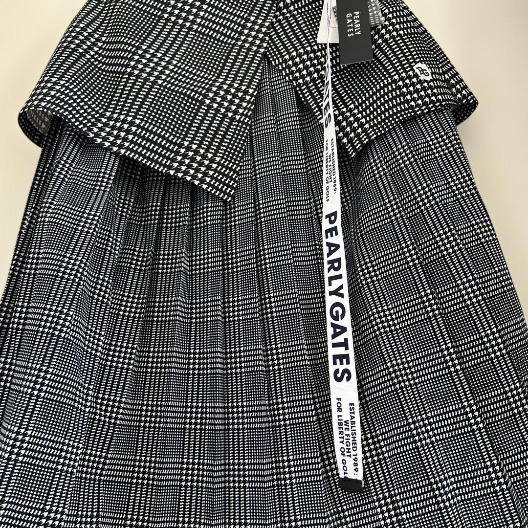 パーリーゲイツ☆新品タグ付☆レディース１プリーツスカート ロゴベルト付き裏地付