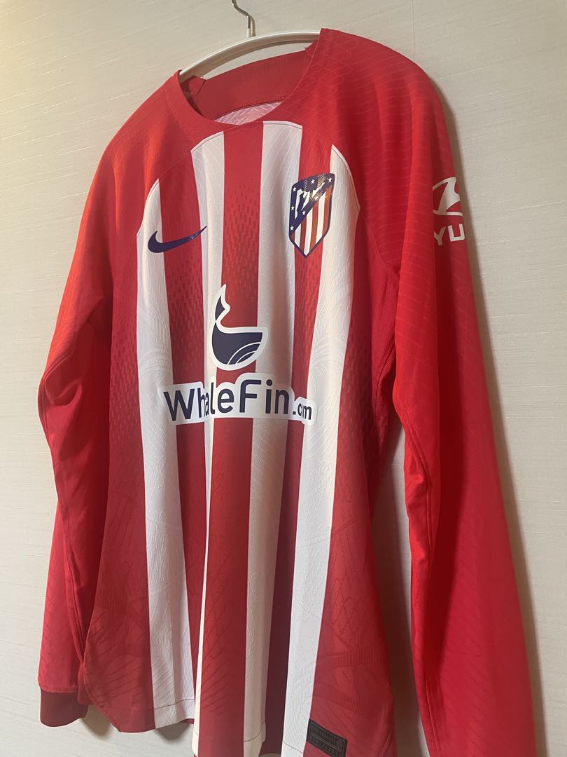 支給品 24-25 アトレティコマドリード グリーズマン 長袖ユニフォーム
