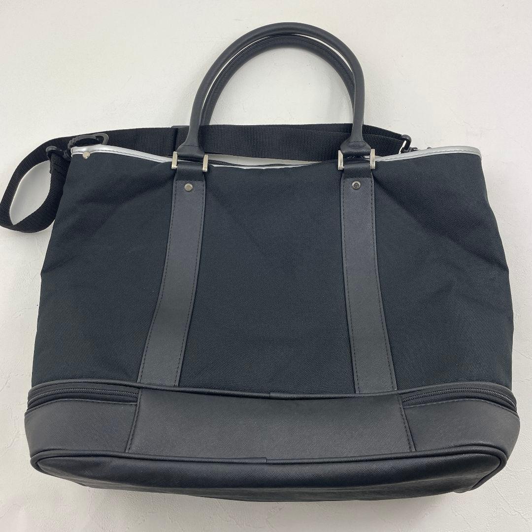 ティゴラ 2段 トート型ボストンバッグ メンズ ゴルフ 収納力抜群 便利な二段式