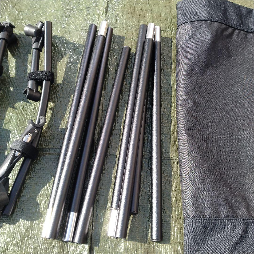 VENTLAX 2WAY ADJUSTABLE COT ブラック