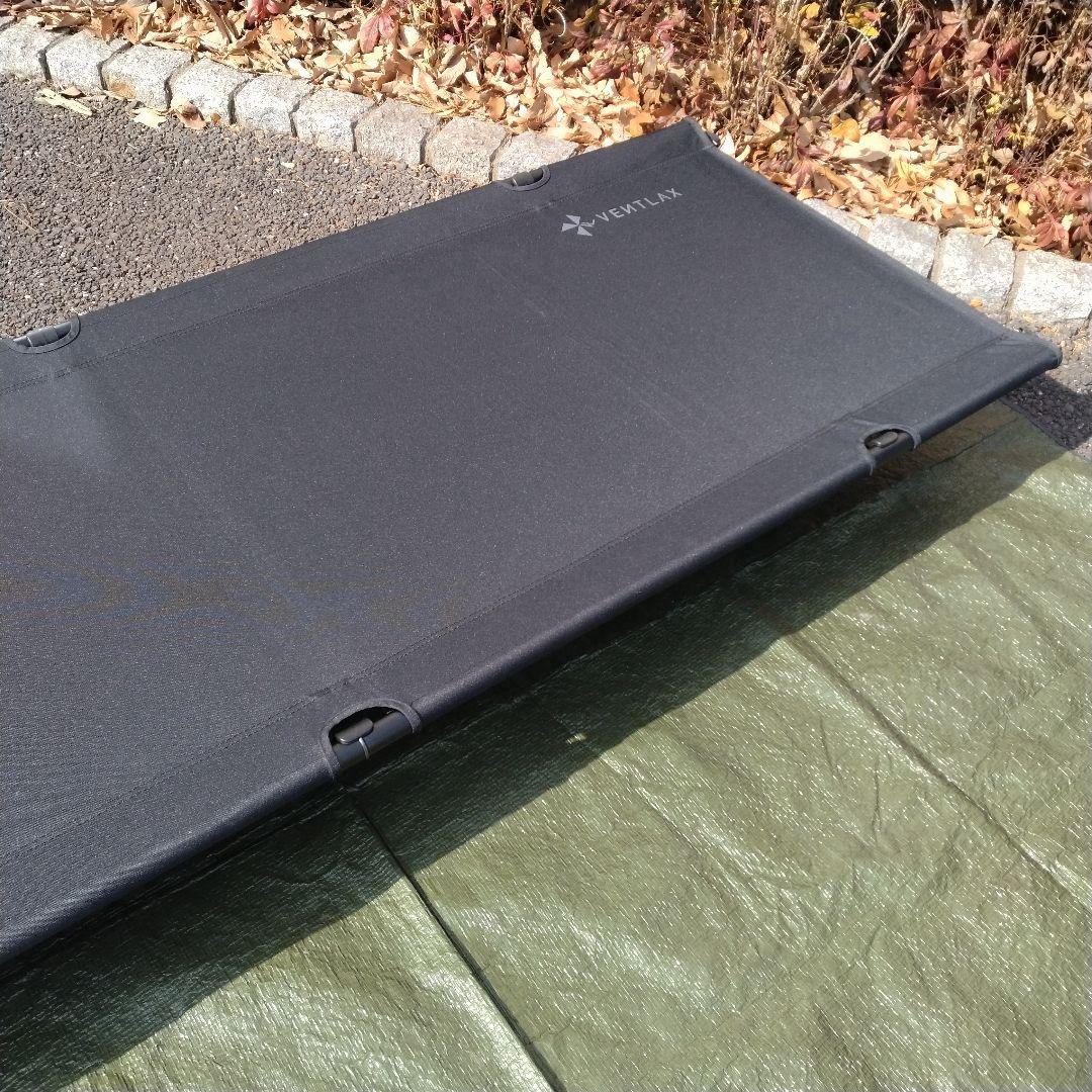 VENTLAX 2WAY ADJUSTABLE COT ブラック