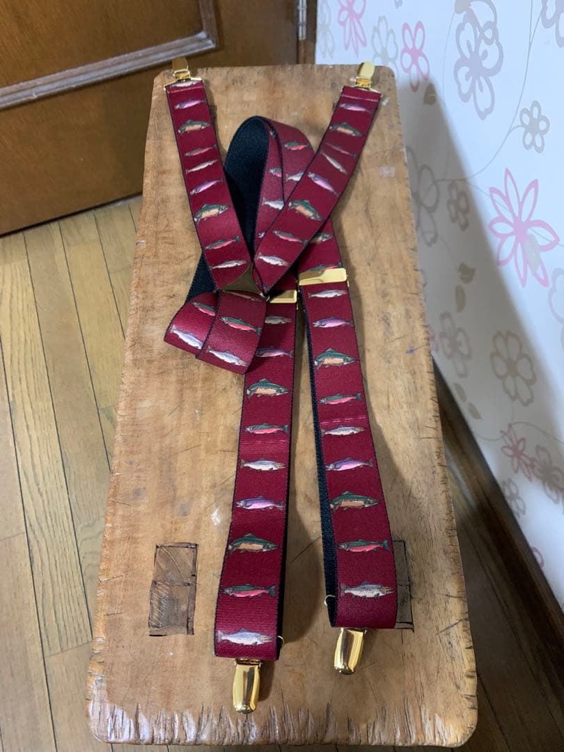 90s anglers expressions サスペンダー フィッシング 釣り