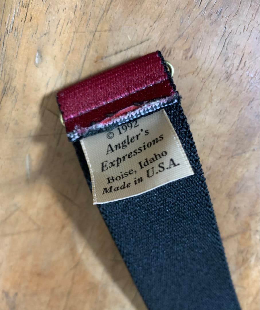 90s anglers expressions サスペンダー フィッシング 釣り