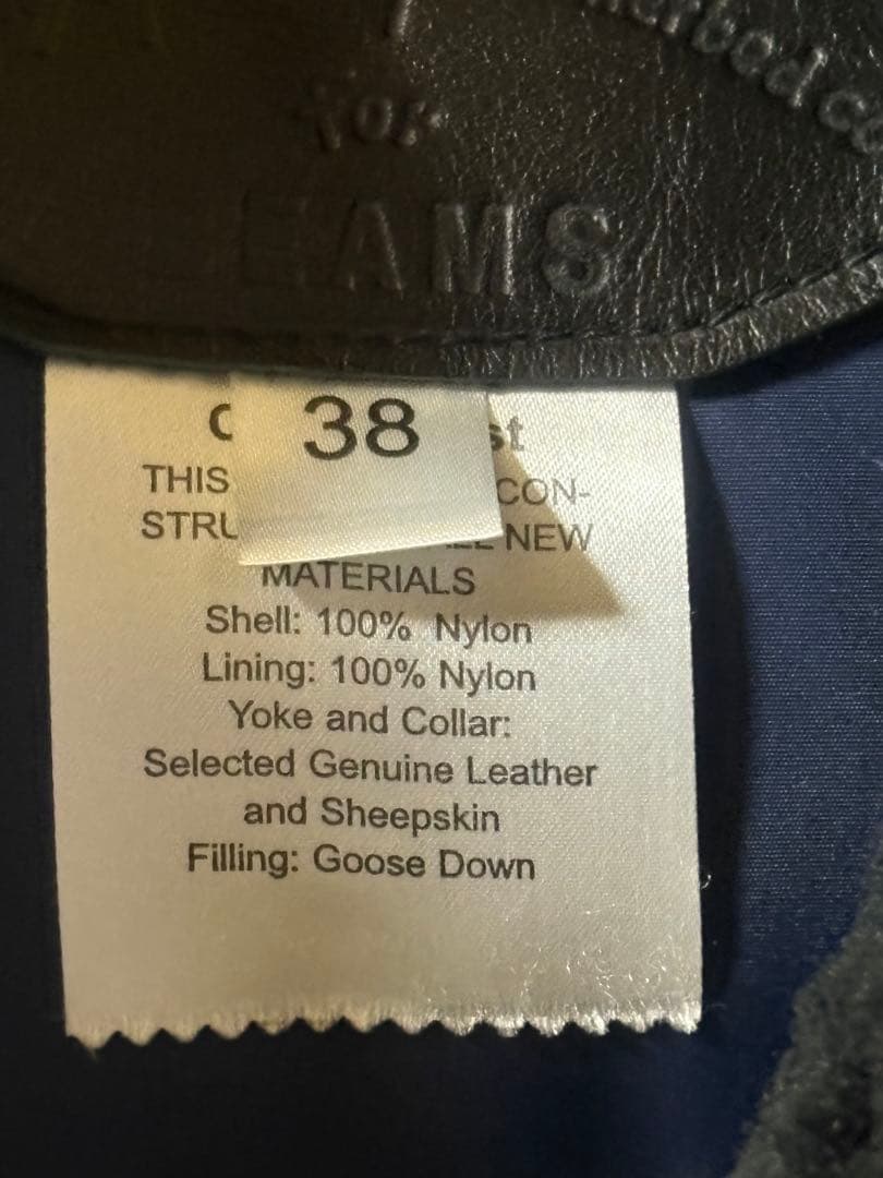 Rocky Mountain ✖️BEAMS ダウンベスト　38