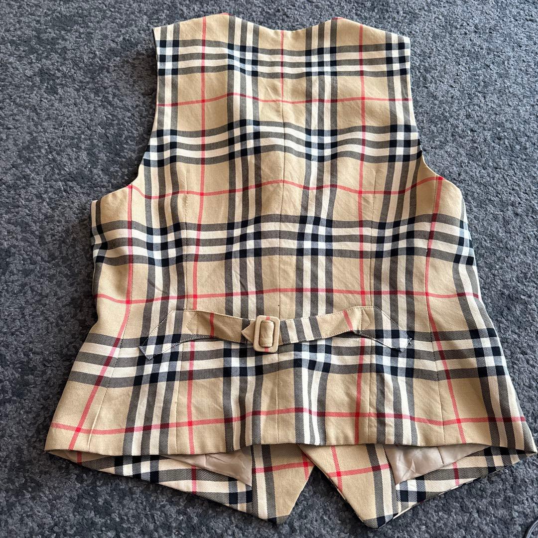 Burberrys チェック柄 ベスト 9AR