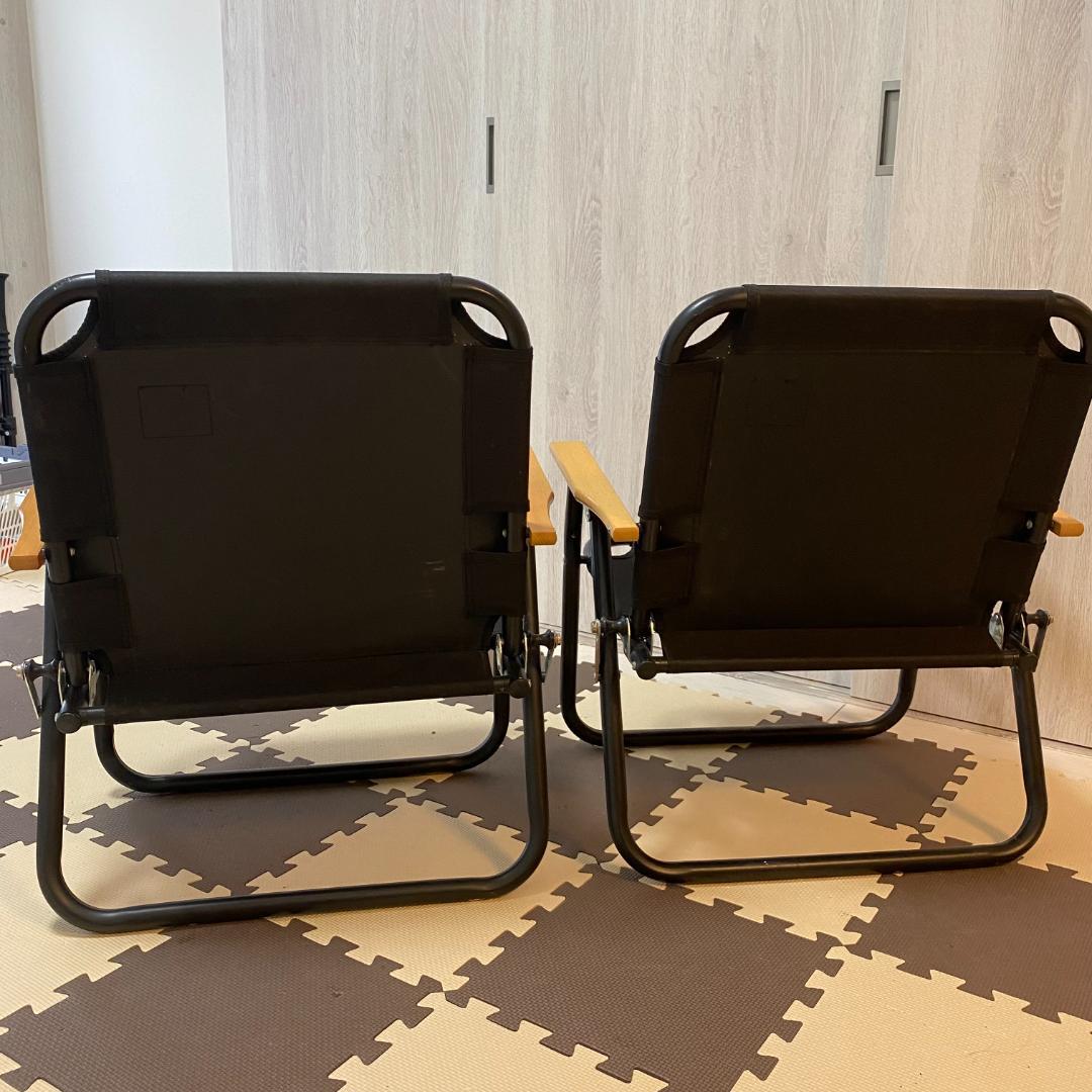 キャプテンスタッグ CAPTAIN STAG 折り畳み チェア 2個セット