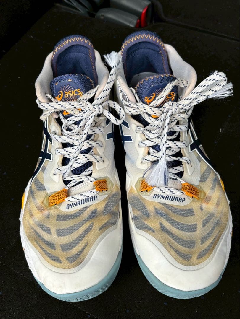 アシックス　メタライズ　25.5cm ザムストソール　バレーボール　西田有志