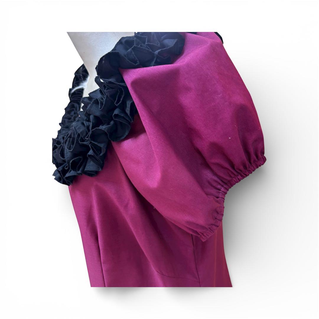 Pukalani fashion プカラニ　フラダンス　ムームー　ドレス　エンジ