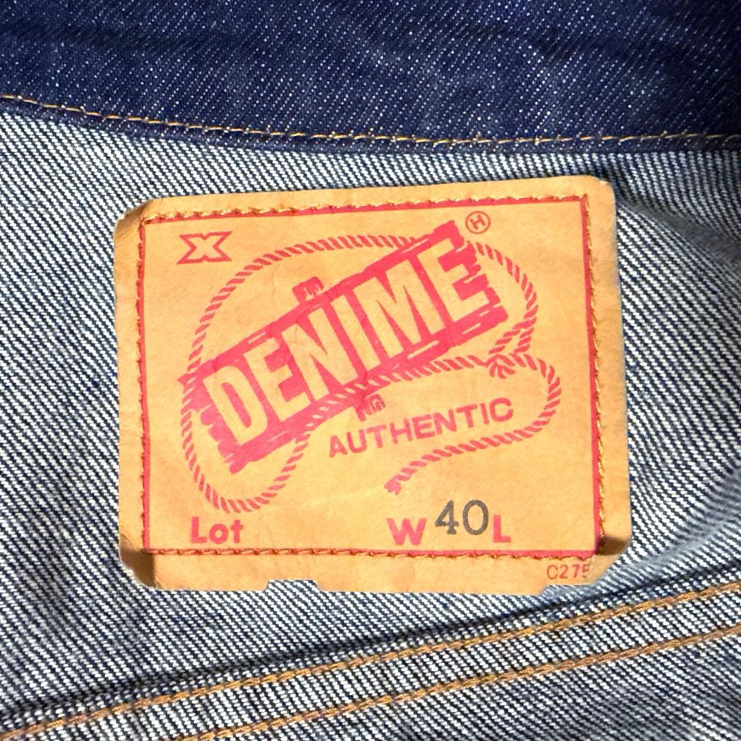 【美品】DENIME ドゥニーム デニムジャケット 日本製 Lサイズ
