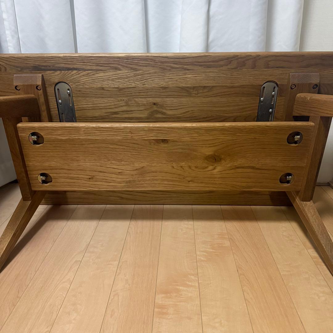 【大幅値下げ】unico ADDAY(アディ)　ローテーブル W1000