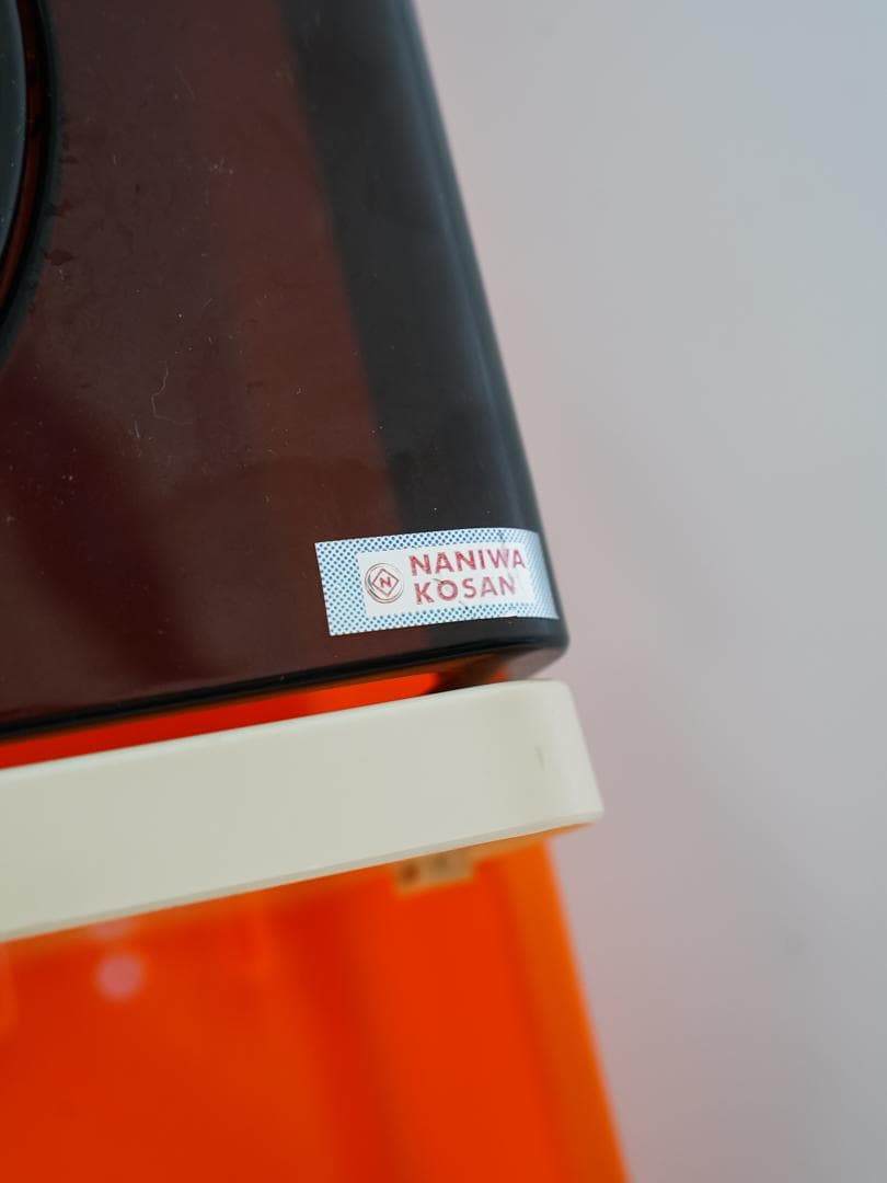 60-70's ミラー付 ウォールシェルフ/棚 スペースエイジ レトロポップ