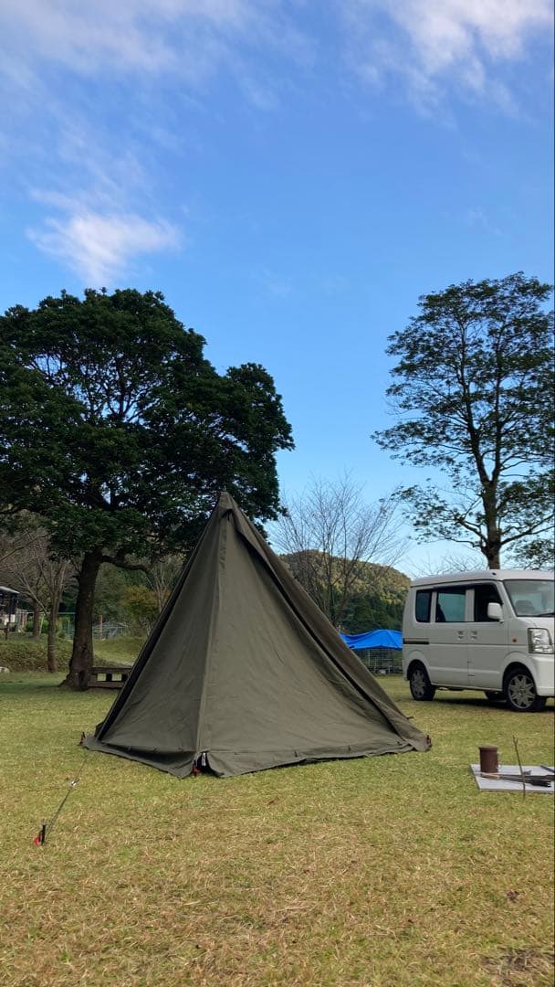 BUNDOK ソロティピー1TC用フロントウォール　カーキ