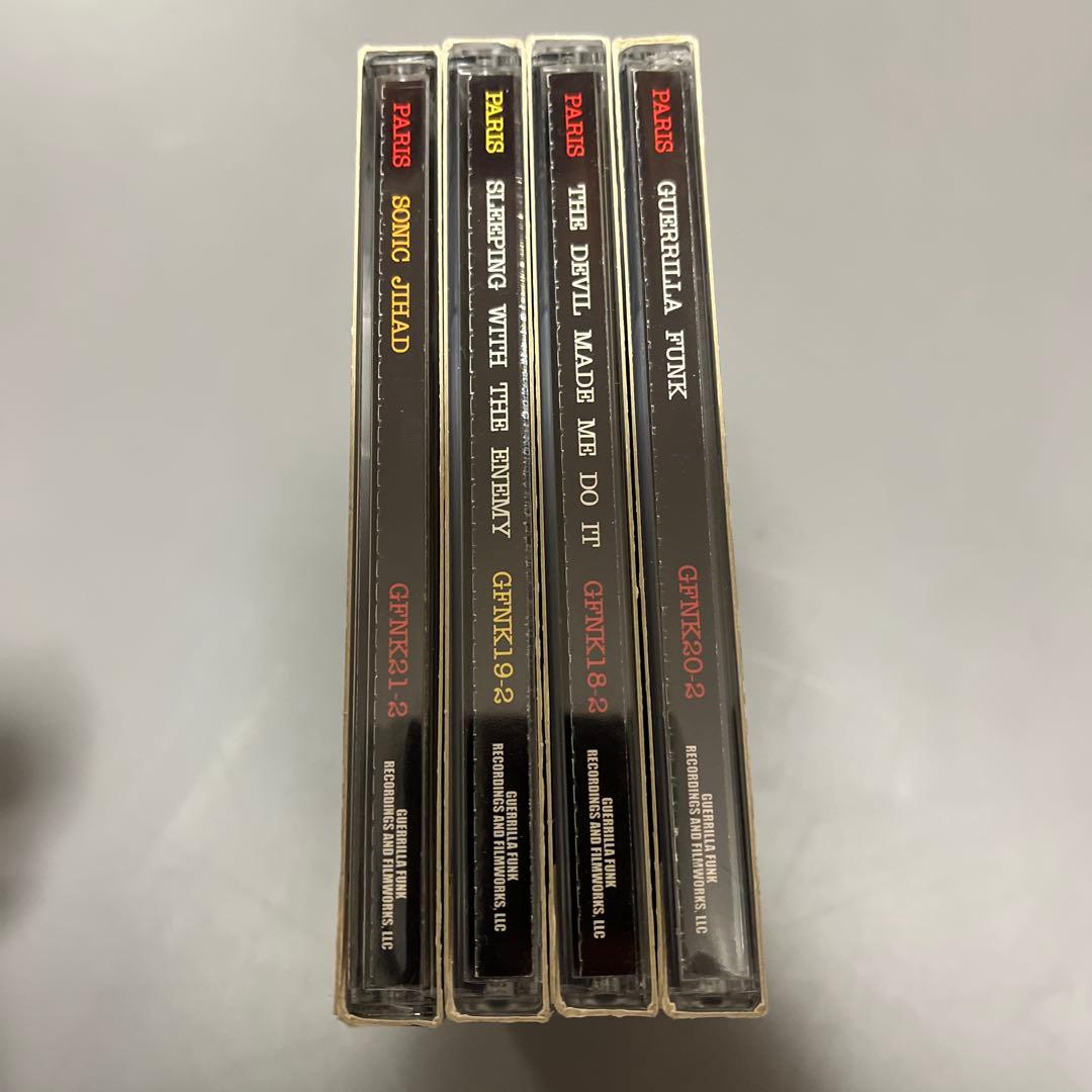 PARIS パリス CD 4枚セット　レア　名盤　guerrilla funk