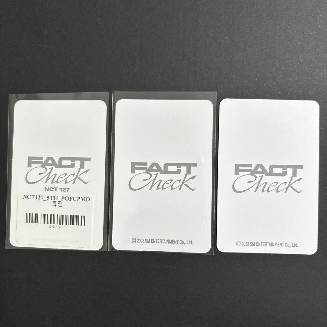 ドヨン ラキドロ md トレカ 3枚セット NCT127 fact check