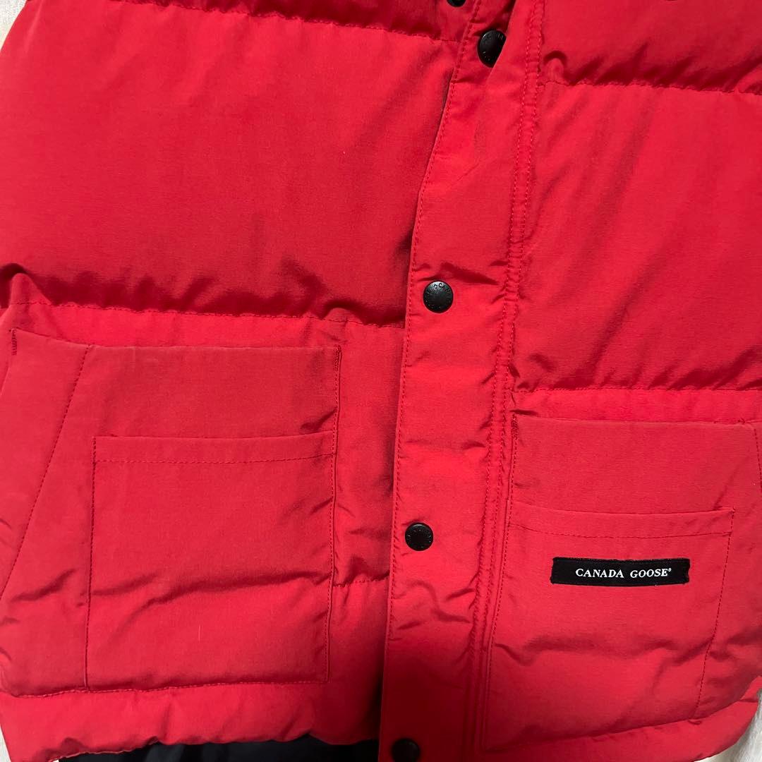   アスピレーションプログラム ダウンベスト XS レッド