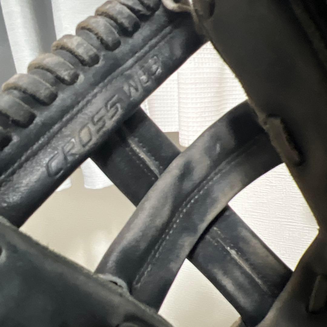 ✔*様 Mizuno 硬式野球グローブ 黒/金