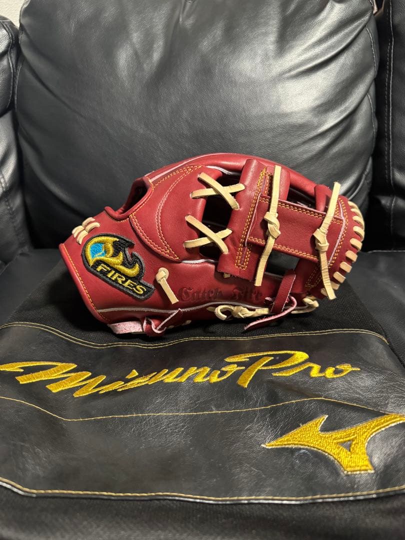 野球 ファイヤーズ 軟式硬式兼用グラブ 内野手用 一般用 FIRES