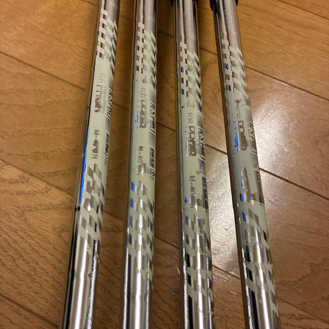 プロギア PRGR 02 アイアン 7番～PW 4本セット M-40