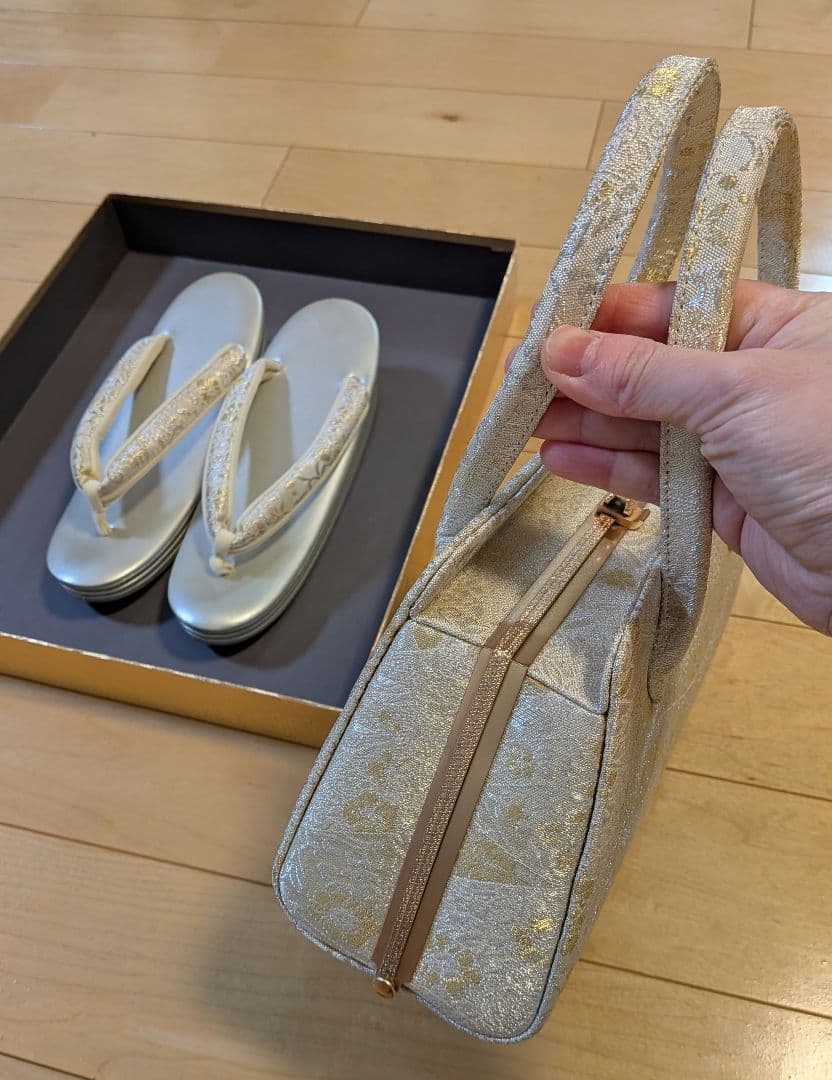 礼装　和装バッグ草履セット　結婚式　入学式　卒業式　茶会