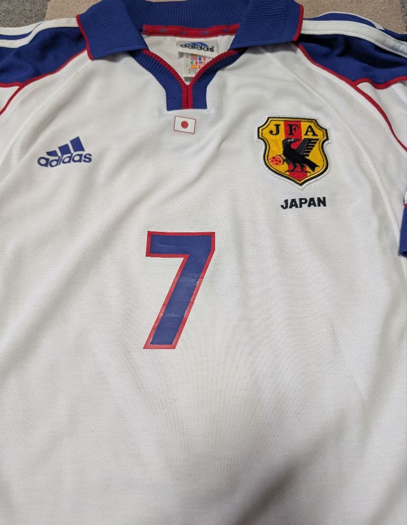 2001 日本代表ユニフォーム　コンフェデモデル　中田英寿
