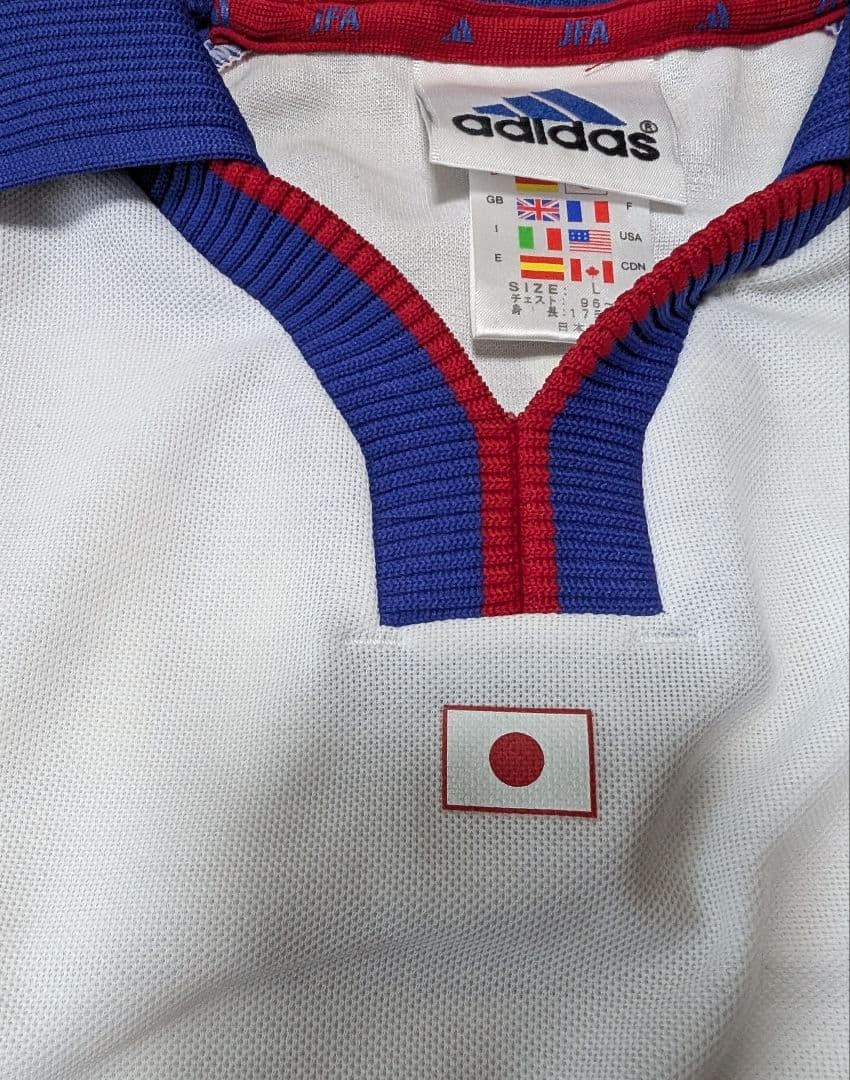 2001 日本代表ユニフォーム　コンフェデモデル　中田英寿