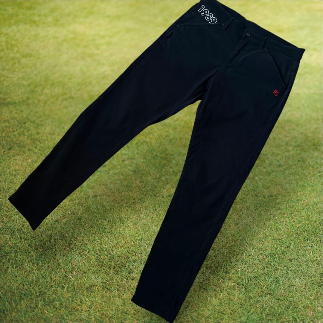 現行モデル　パーリーゲイツ　パンツ　XL〜XXL相当　濃紺　ネイビー　6 紺