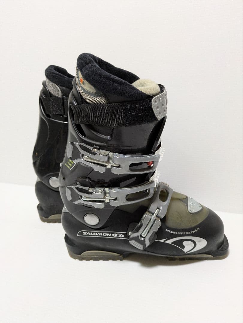 elan　ショートスキー　✕　SALOMON　ブーツ　24.5cm 板ケース付き