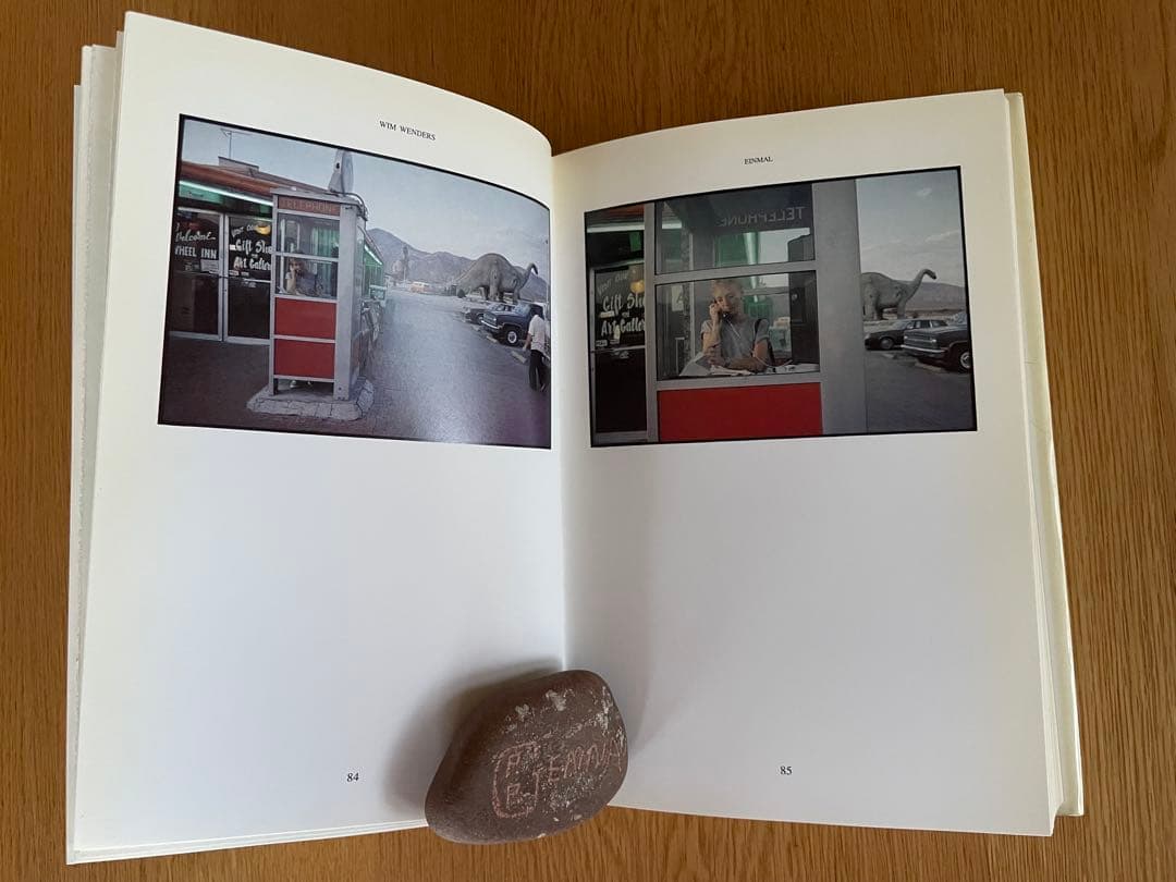 初版本　EINMAL ヴィム・ヴェンダース写真集　ドイツ版