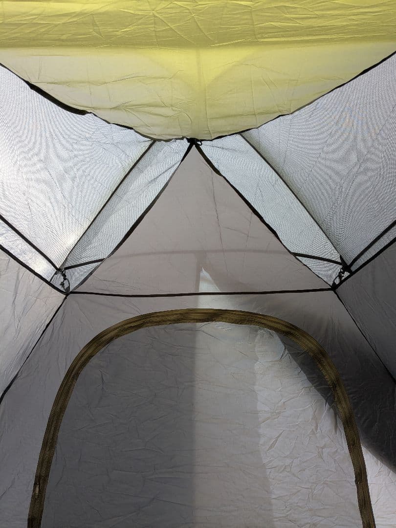 ロゴス　ROSY　ドゥーブルXL-BJ　フロアマット付き　ツールームテント