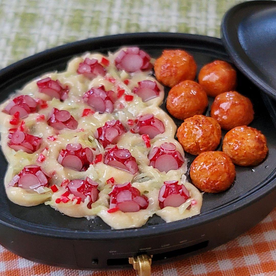 ミニチュアフード たこ焼きセット