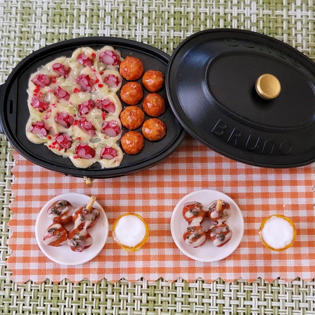 ミニチュアフード たこ焼きセット
