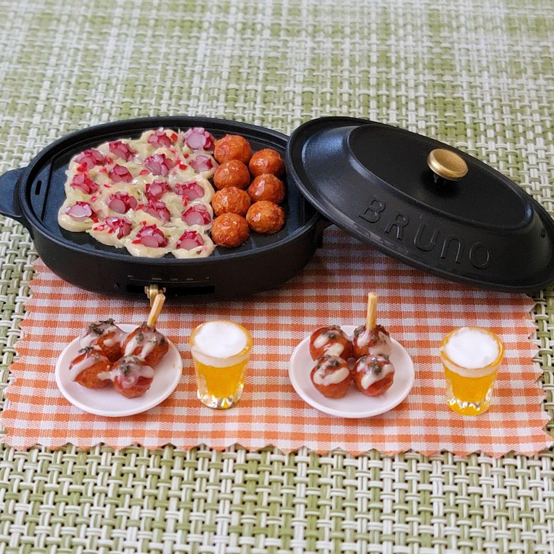 ミニチュアフード たこ焼きセット