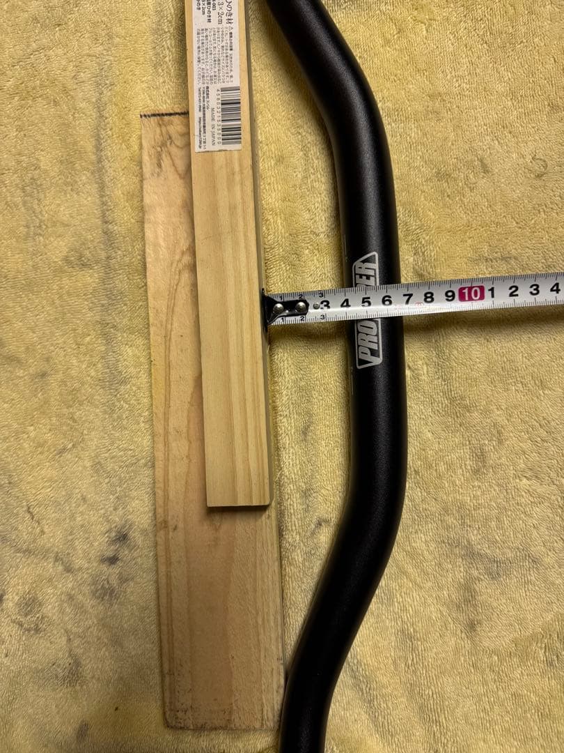 PROTAPER EVO ハンドルバー 約780mm ブラック